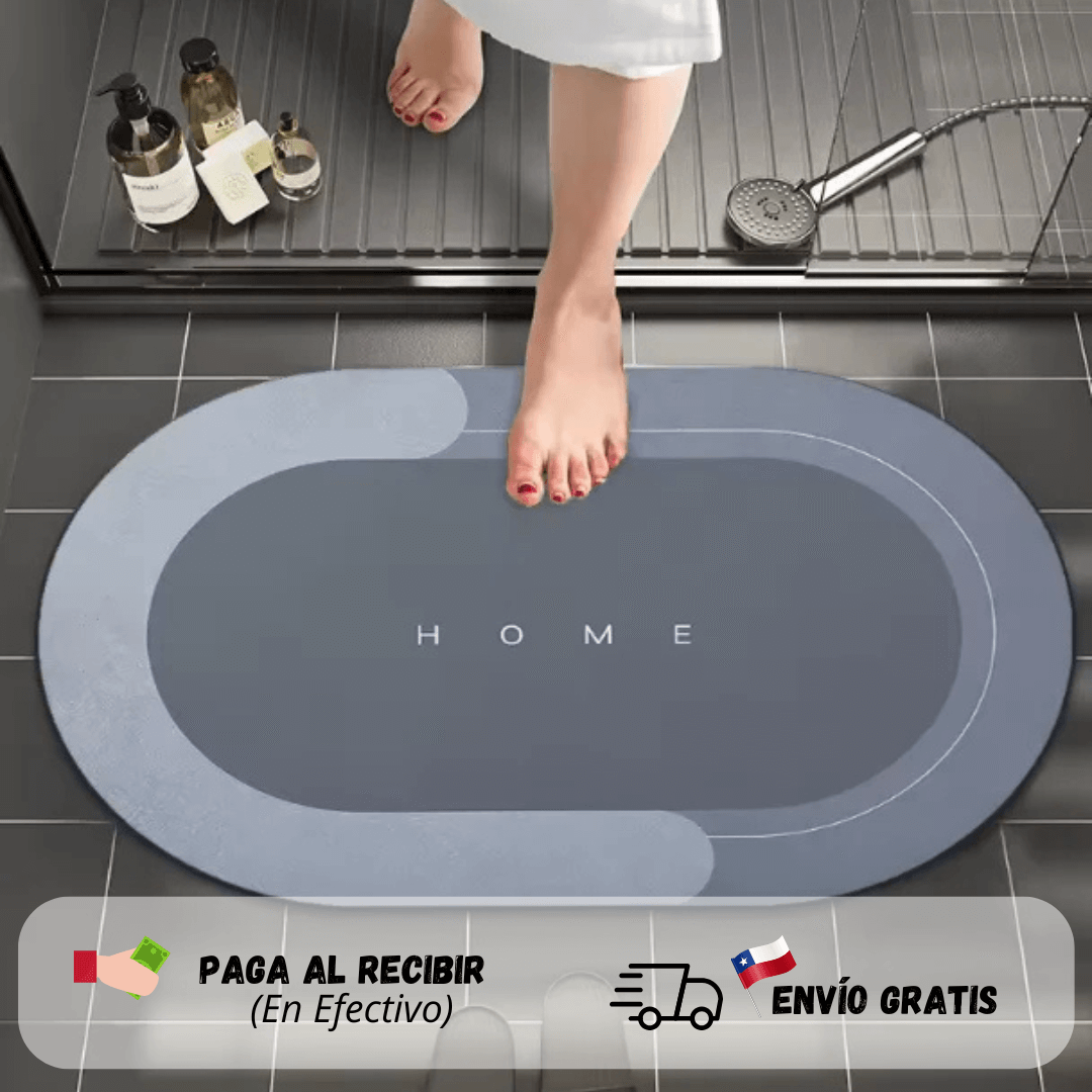 Alfombra Antideslizante Secado Rápido
