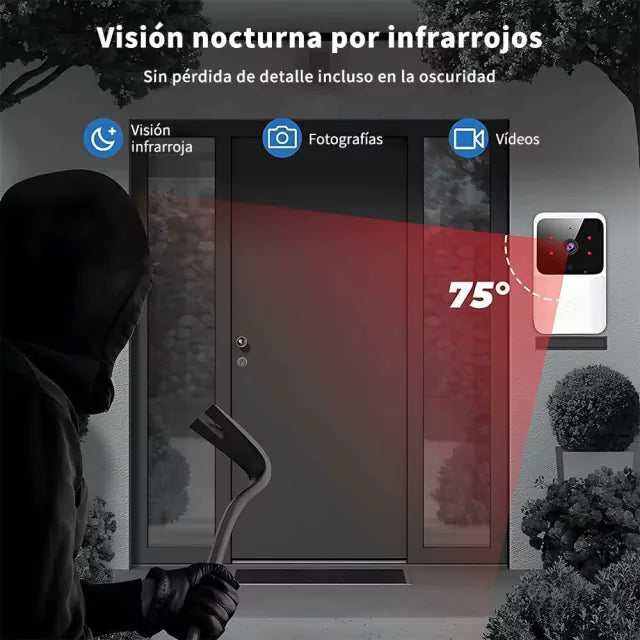 Timbre inteligente Con Wi-Fi