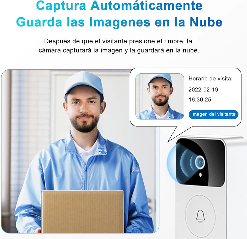 🔐 Timbre Inteligente – "Ve, habla y protege sin abrir la puerta"