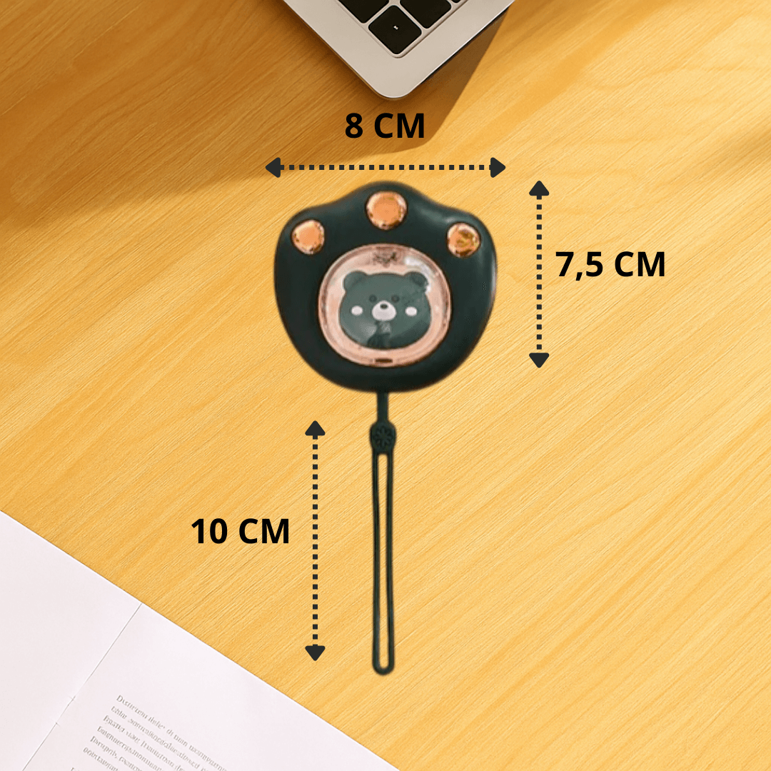 Pack De 2 - Mini Calentador de Manos Recargable - "Calor al Instante"