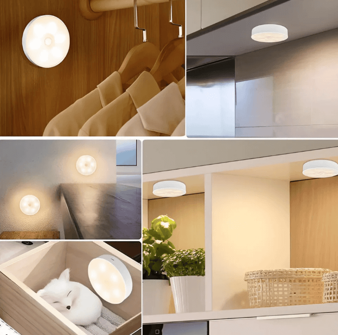 Pack X 3 Luces Led Recargables Con Sensor Inteligente 💡