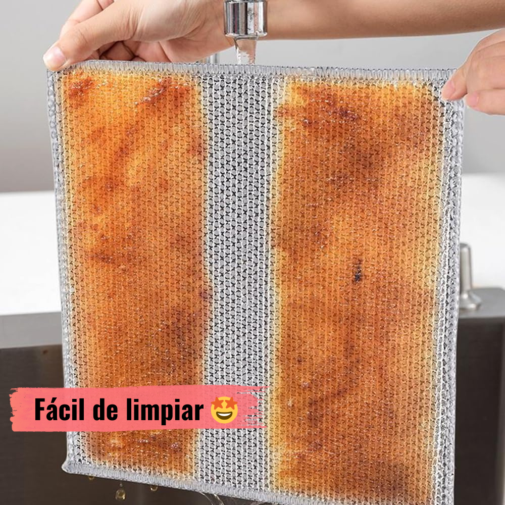 Paños De Limpieza Antiadherente- Pack 5 Unidades