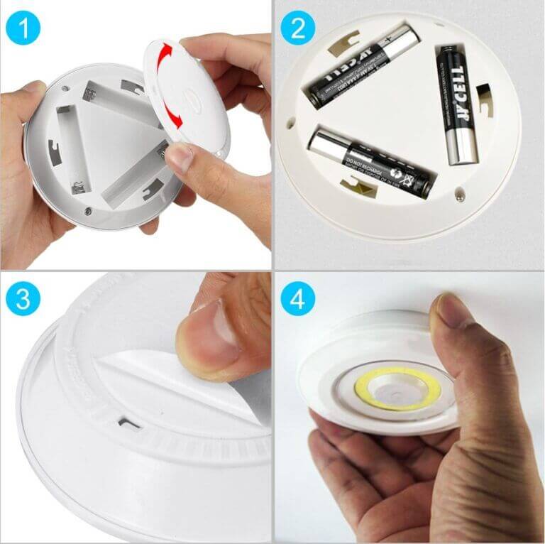 Pack De 3 Luces LED + Control Remoto (Incluye soporte para control)