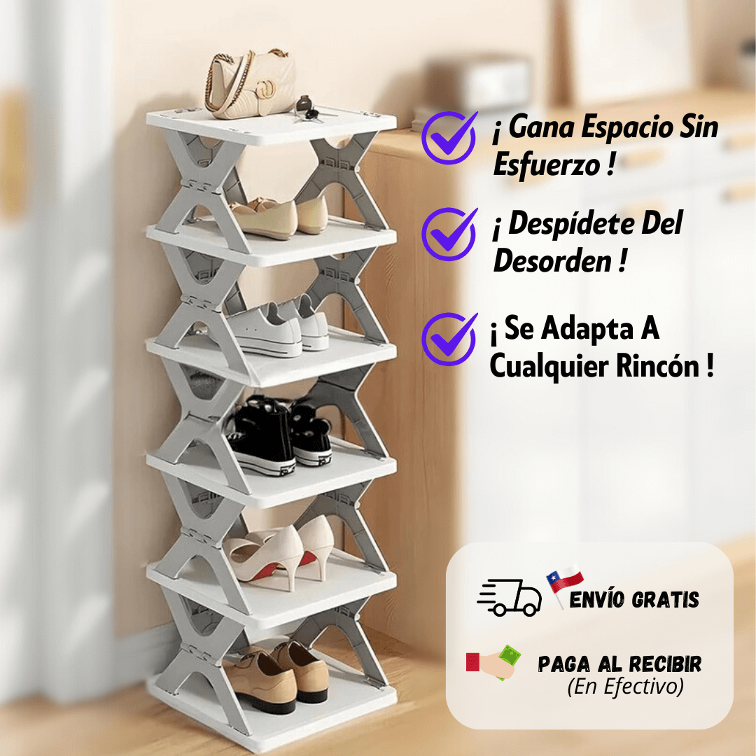 Organizador Zapatos Plegable - 6 Niveles