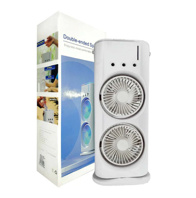 Ventilador doble portatil