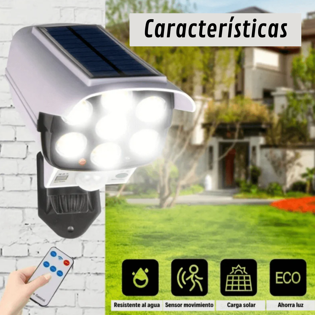 Foco Led Tipo Cámara Con Sensor De Movimiento