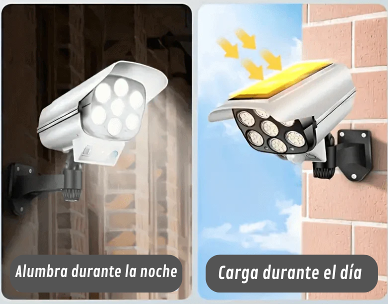 Foco Led Tipo Cámara Con Sensor De Movimiento