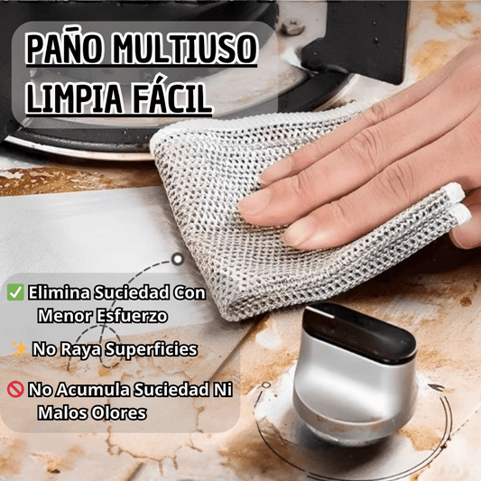 Paños Multiuso Fácil Limpieza - Pack 10 Unidades