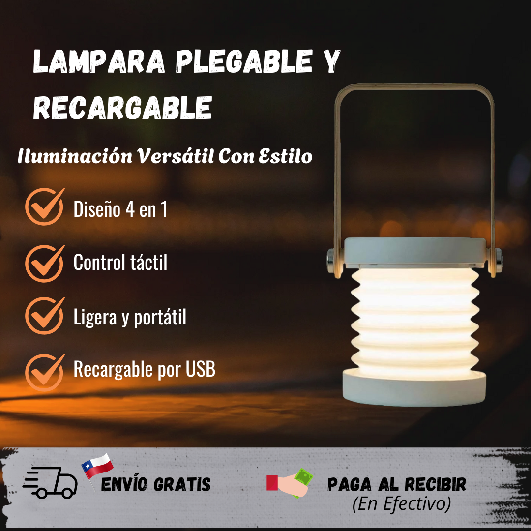 Lampara Plegable y Recargable