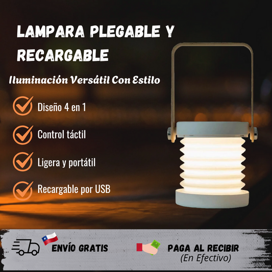 Lampara Plegable y Recargable